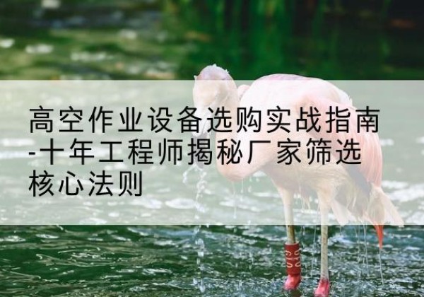 沽源剪叉式升降机厂家-高空作业设备选购实战指南-十年工程师揭秘厂家筛选核心法则